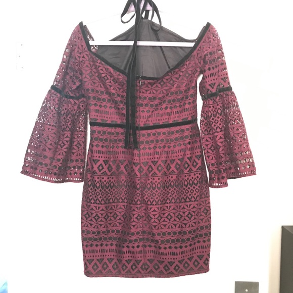 Off the shoulder mini dresses. - Picture 3 of 8